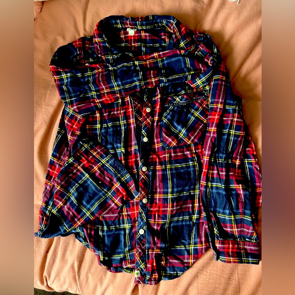 Aerie Long Sleeve Pajama Shirt - Picture 1 of 1